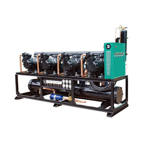 Semi-Hermetic four &nbsp;Compressors Racks &nbsp;Condensing Unit