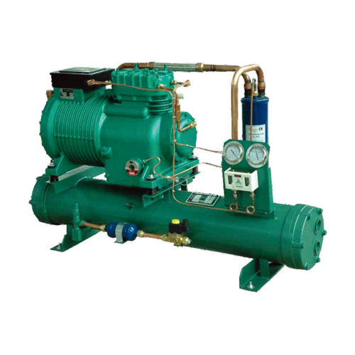 Semi-Hermetic Bitzer Compressor Racks Water-Cooled Condensing Unit